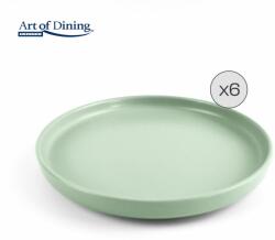 Heinner Set Farfurii Desert Heinner HR-WDF-Y206 | 6 buc, Ceramica, 20cm, Yvonne (HR-WDF-Y206)