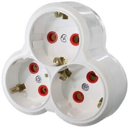 Lechpol Prelungitor Lechpol E-TRS33 | 3 Prize, 16A, Protectie Copii (E-TRS33)