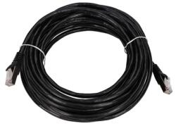 Extralink Patch Cord Extralink EX. 7591, Cat5e, FTP, 10m, Black (EX.7591) - flax