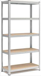 Heinner Raft Metalic Heinner RZRF013 | 5 Polite, 90x40x180 cm, Gri (RZRF013) Raft