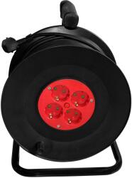 Samus Prelungitor cu Tambur Samus 4PT25-3680 | 25m, 4 Prize Schuko, 3680W (4PT25-3680)