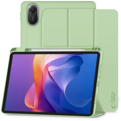 Tech-Protect SC Pen Xiaomi Redmi Pad 2 11" oldalra nyíló, kitámasztható mappa tok ceruza tartóval, matcha zöld - coolmobile