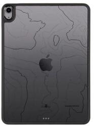 Tactical Husă de protecție din silicon pentru iPad Air 2022 / Air 2020 TACTICAL WARTHOG, rezistentă la șocuri, cu model topografic, NEGRU (57983126743)