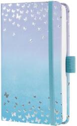 Sigel Agendă, format A6, săptămânală, 2027, copertă rigidă, SIGEL „Jolie, Butterfly Confetti Sky (7J346)