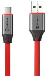 Tactical Cablu de date TACTICAL FAT MAN 2.0 USB - Type-C, 100 cm, ROȘU 57983127953 (57983127953)
