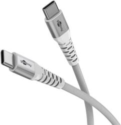 Goobay USB 2.0 Type C Összekötő Fehér 3m 70195 (70195)