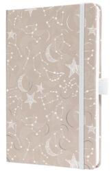 Sigel Agendă, format A5, săptămânală, 2027, copertă tare, SIGEL „Jolie, Cosmic Fantasy Beige (7J349)