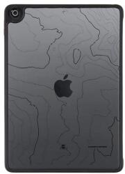 Tactical IPAD 10.2 (2021) / 10.2 (2020) TACTICAL WARTHOG szilikon telefonvédő ütésállóság, topográfiai minta, FEKETE 57983126745 (57983126745)