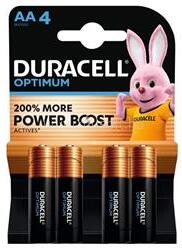 Duracell tartós elem AA, alkáli, 4db/csomag (10PP110015) (10PP110015)