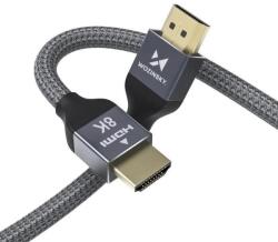 Wozinsky Cablu Video WZK Ultraboost, HDMI - HDMI, 8K, 3m, Gri (WHDMI-30)