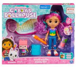 Gabby's Dollhouse Gabby's Dollhouse, Craft-a-riffic Gabby Girl, set de joaca cu papusa Figurina