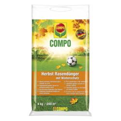 COMPO Îngrășământ Gazon COMPO® Toamnă 4 kg pentru 200 m2 - Eliberare Lentă până la 3 Luni (2317016099)