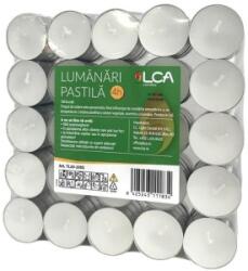 LCA Lumanare Pastila, Alb, LCA, 100 Bucati (LCA-TL10-100S)