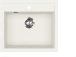 Evido QUADRO 6 gránit mosogató, 562 x 510 mm, fehér (442205) - konyhanet