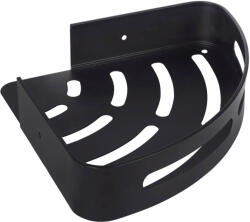 BISK Salto sarokpolc 22 cm fekete 08714 (08714)