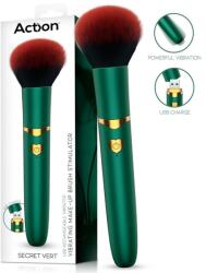 Action Secret Vert Vibrating Make-Up Brush Green Vibrator