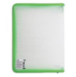 KOH-I-NOOR Mapa cu Fermoar, Verde, 25 x 33 x 3 cm, A4 (KH-SP75412)