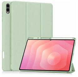 Techsuit Husa pentru Samsung Galaxy Tab S12 Ultra / Tab S11 Ultra, Techsuit, Flex Trifold, Verde Matcha
