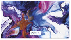 PD Calendar Naptár Tűzött mini zseb fekvő White 2027