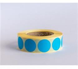  Etikett címke, 20mm, körcímke tekercses, 1000 címke/tekercs ciánkék (EGYEB_67706) (EGYEB_67706)