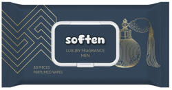 SOFTEN Nedves törlőkendő SOFTEN férfi parfüm 80 darabos (SFT-LUX-MEN-80)