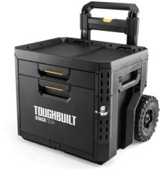 StackTech TB-B1-D-R92 Szerszámtároló kerekes láda, 2 fiókos (TB-B1-D-R92)