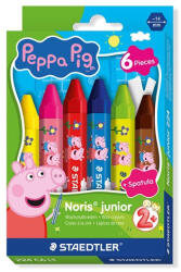 STAEDTLER Zsírkréta Staedtler Noris Junior Peppa 6 db-os klt (224 C6 L1)