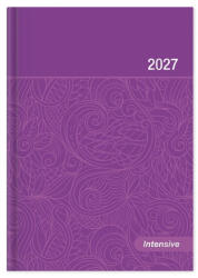 pd Calendar Határidőnapló Period Intensive A/5 napi lila lakk papír 2027