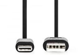 Nedis USB-A - USB-C kábel 15W 3m (CCGL60600BK30) (CCGL60600BK30)