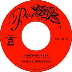 Thee Sacred Souls - Somebody Knew / We Don't Have To Be Alone (45 RPM) (7'' SP) (0823134102712)