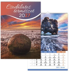 PD Calendar Naptár fali pd Csodálatos természet 30x42 cm 2027