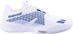 Babolat Încălțăminte de tenis pentru bărbați Propulse Storm AC Wide M White/Dark Blue EUR 41