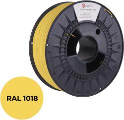 C-Tech 3DF-P-PLA1.75-1018 filament 3D, PREMIUM LINE, PLA, RAL1018, 1, 75mm, 1000g, Galben zinc (Zinc yellow) (3DF-P-PLA1.75-1018)