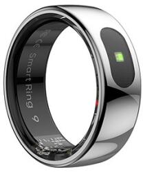 Powerton Smart RING PRO argintiu, măsurarea stresului, a ritmului cardiac, monitorizarea somnului, 12, Powerton, produs desfăcut (WPSR08-S12)