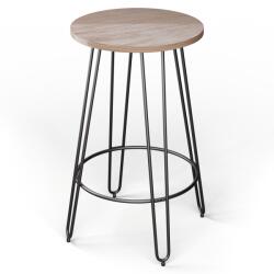 Blumfeldt Bisztróasztal Hamilton Ø60 cm Fa acélkeret (GDM20-M60105) (GDM20-M60105) - electronic-star