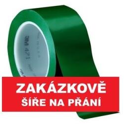 3M 471 Bandă adezivă de marcare din PVC, rezistentă la abraziune, verde 100 mm x 33 m (AA-0471-0033-4)