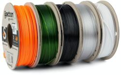 Spectrum 80751 filament 3D, PCTG Premium, 1, 75mm, 5x250g, Alb, Negru, portocaliu, Verde transparent, Transparent (Mix Arctic white, Deep black, Lion orange, Transparent green, Tranparent) (80751)