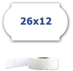 CDRmarket Etichete de preț pentru clești, 26mm x 12mm, 900 buc. , albe (ETRL-26x12)