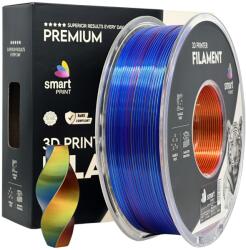Smart Print FG-S107-E1, filament 3D, PLA Silk, 1, 75mm, 1000g, Tri Color, Multicolor (Roșu, Galben, Albastru) (FG-S107-E1)