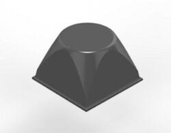 3M Bumpon SJ5514 gri, tavă = 4 buc (7100135187)