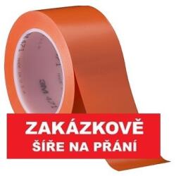 3M 471 Bandă adezivă de marcare din PVC, rezistentă la abraziune, portocalie 50 mm x 33 m (7000028854)