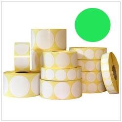 CDRmarket Etichete autoadezive rotunde 35 mm, 1000 buc. , din hârtie verde deschis pentru TTR, rolă (Tfi35/1000/SELED)