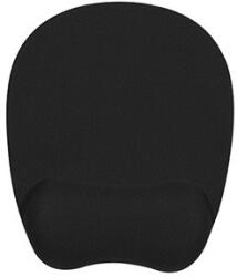 Powerton ERGO CALMA Mouse pad din spumă cu memorie, neagră (WPEPE6-B) Mouse pad