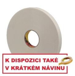 3M 9529W Bandă adezivă din spumă dublu-față, albă, gros. 1, 5 mm 25 mm x 3 m (AA-9529-2503-1)