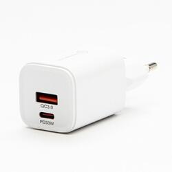 Powerton ENERGY VOLTIX Adaptor de rețea 33W, 2 porturi, USB-C, USB-A, încărcător GaN 33W (WPCHA33W1)