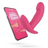 EasyToys EasyConnect Wearable Ivy Controlat prin Aplicație Roz Vibrator
