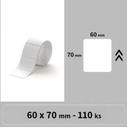 Niimbot A2A28228501, 60x70mm, 110 buc. , etichete autoadezive albe (A2A28228501)