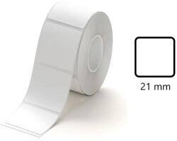 Niimbot A2A18348301, 21x21mm, 300 buc, etichete autoadezive albe (A2A18348301)