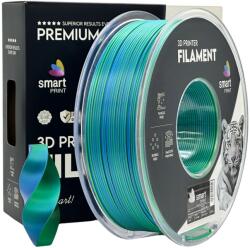 Smart Print FG-S111-E1, filament 3D, PLA Silk, 1, 75 mm, 1000 g, Dual Color, Multicolor (Îmbrățișarea oceanelor) (FG-S111-E1)