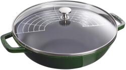 Staub Wok 30 cm, busuioc, fontă, Staub (ST1312985)